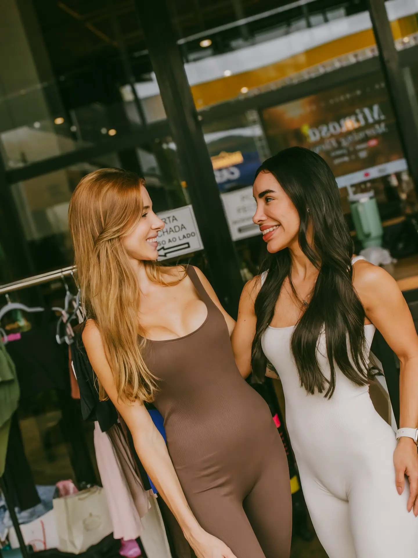 Roupa para usar na academia, com zero transparencia, alta compressao