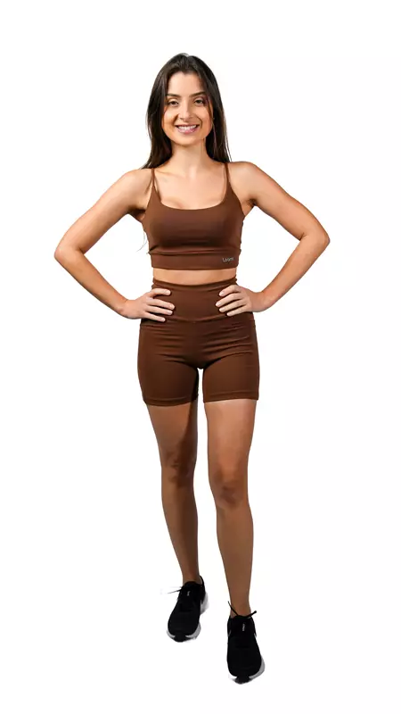 Roupa para usar na academia, com zero transparencia, alta compressao