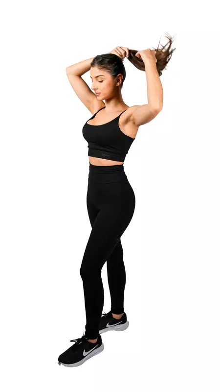 Roupa para usar na academia, com zero transparencia, alta compressao