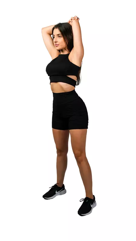 Roupa para usar na academia, com zero transparencia, alta compressao