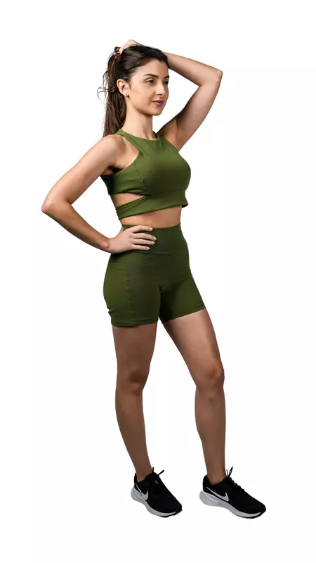 Roupa para usar na academia, com zero transparencia, alta compressao