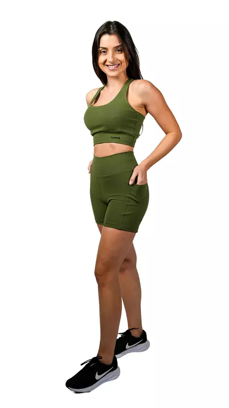 Roupa para usar na academia, com zero transparencia, alta compressao