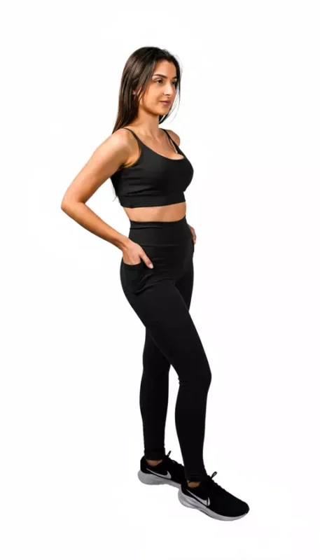 Roupa para usar na academia, com zero transparencia, alta compressao