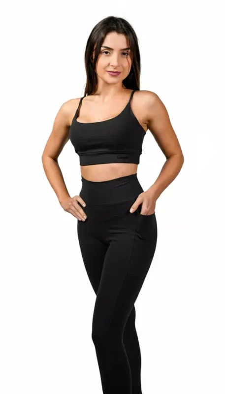 Roupa para usar na academia, com zero transparencia, alta compressao